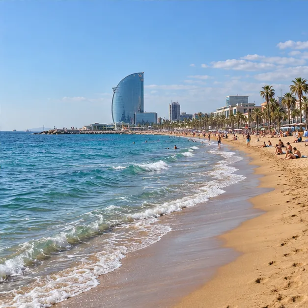 Pláž Barceloneta