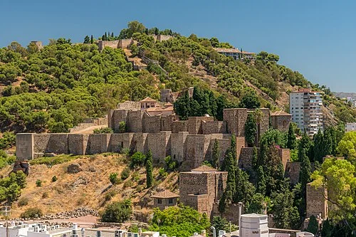 Alcazaba v Málage