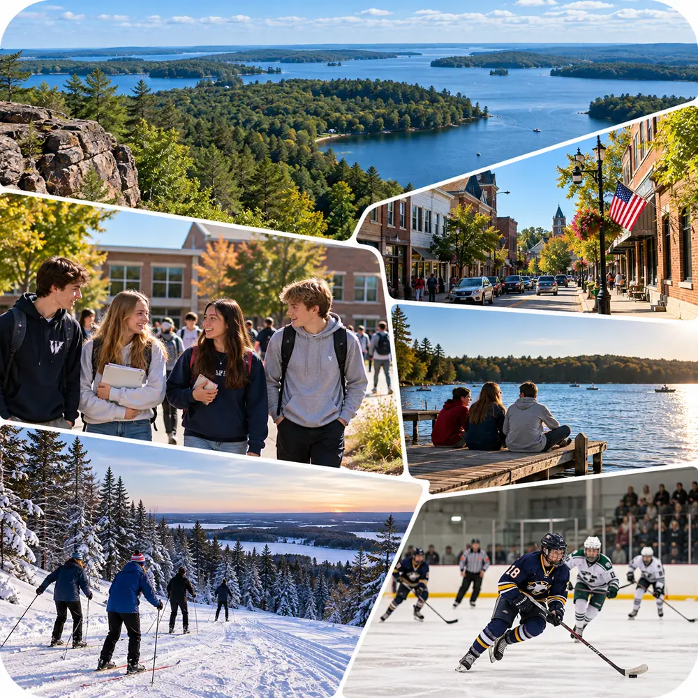 Panoráma regiónu Stredný Wisconsin